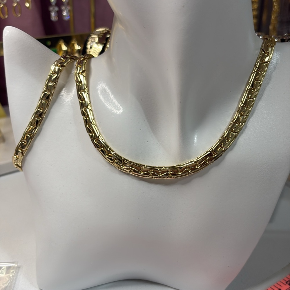 14K Gold Plated Elegant Set